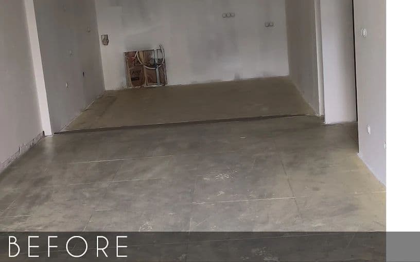 Avant rénovation — chantier brut